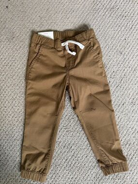 Cat & Jack Brown Drawstring Jogger Pants